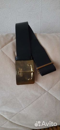 Пилотка и манишка, ремень натуральная кожа вмф