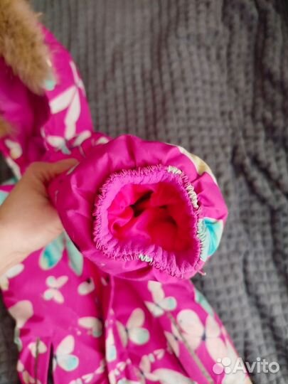 Комбинезон зимний для девочки