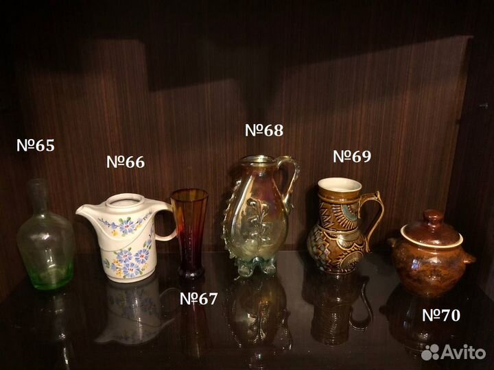Хрустальная, фарфоровая посуда СССР