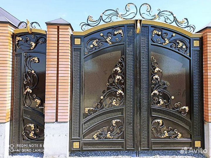 Кованные ворота