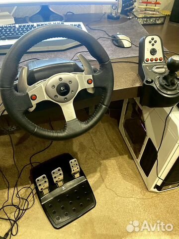 Logitech G25 игровой руль купить в Москве | Электроника | Авито