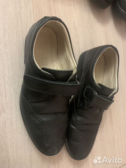 Туфли на мальчика Тифлани 37 р кожа