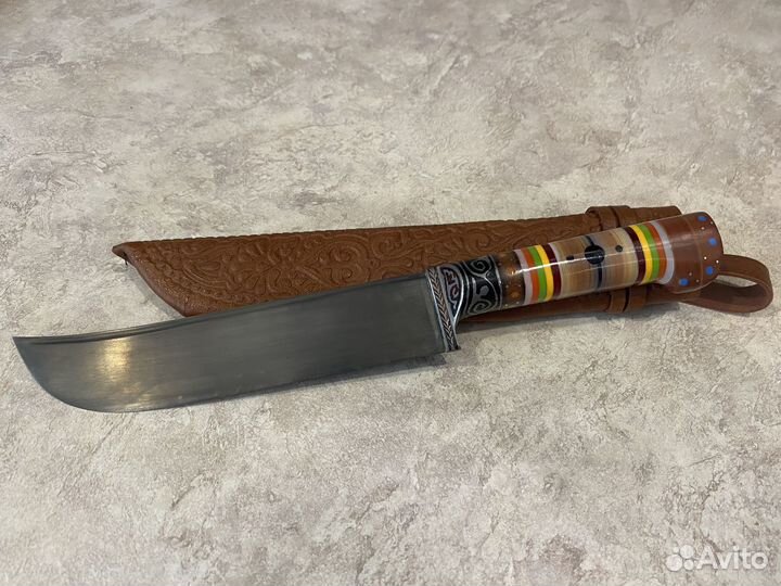 Пчак средний Ёрма гарда гравировка шх15, 16-18 см