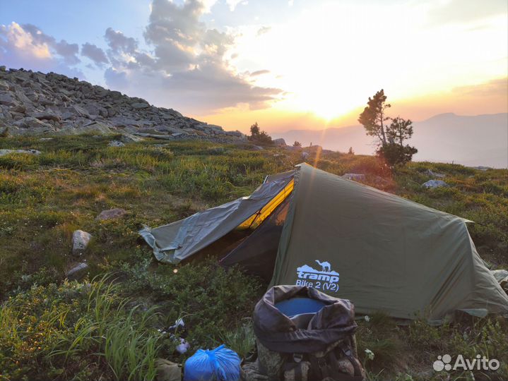 Палатка tramp bike 2