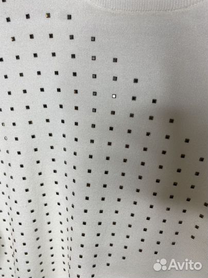 Джемпер Liu Jo новый оригинал вискоза стразы на L