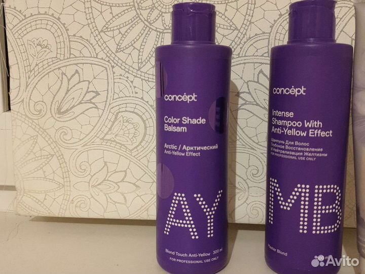 Шампунь бальзам маска concept wella professionals