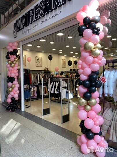 Оформление шарами, гирлянда из шаров арка из шаров