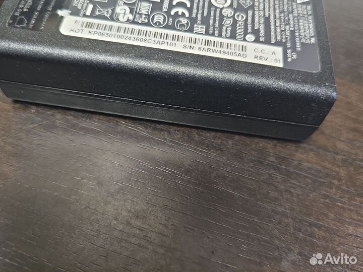 Блок питания для ноутбука 19V 3.42A