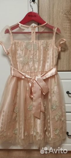 Нарядное платье для девочки 110 116