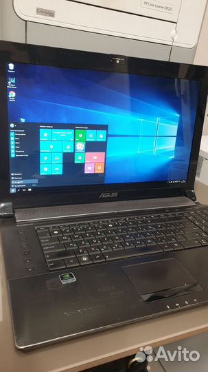Игровой asus Большой 17дюйм четырехядерный