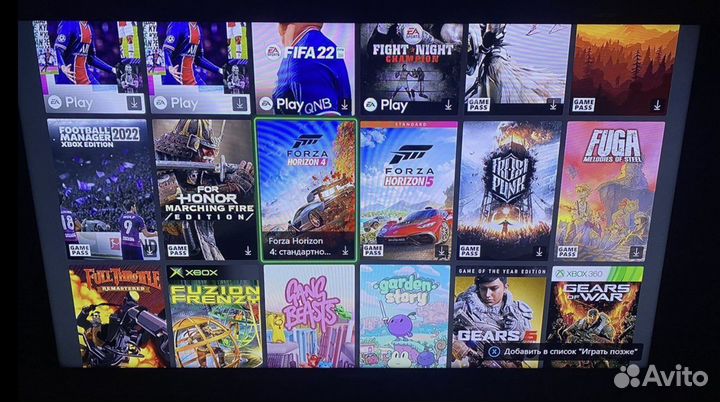 Xbox One (400 игр)