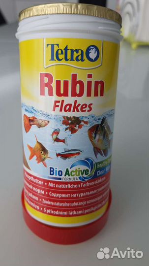 Корм для рыб Tetra Rubin Flakes 250 мл (хлопья)