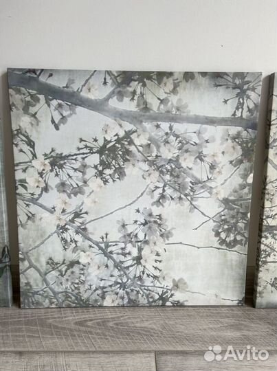 Картина триптих Икея 3 шт