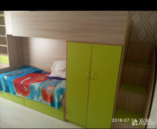 Двухъярусная кровать бу