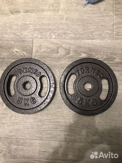 Спортивные блины Torneo металл