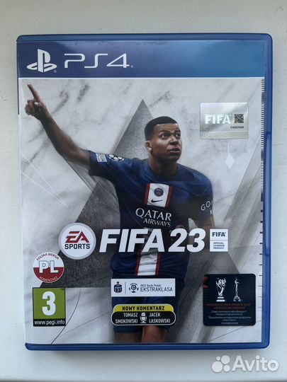 Fifa 23 ps4 диск на русском