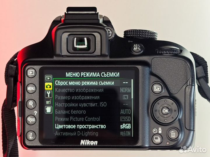 Фотоаппарат Nikon d3400 kit 5к пробег