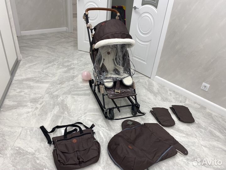 Санки коляска ника 7 8
