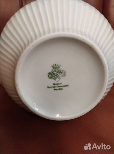 Тарелка под торт из сервиза и др. (ГДР)