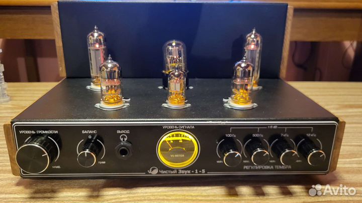 Авторский ламповый усилитель 1-5