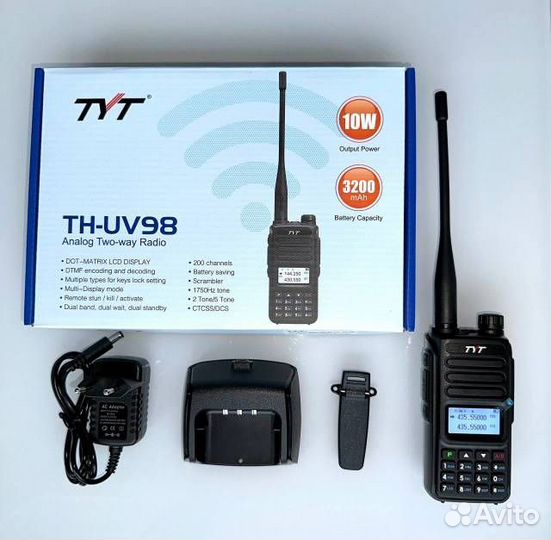 Новая рация TYT TH-UV98