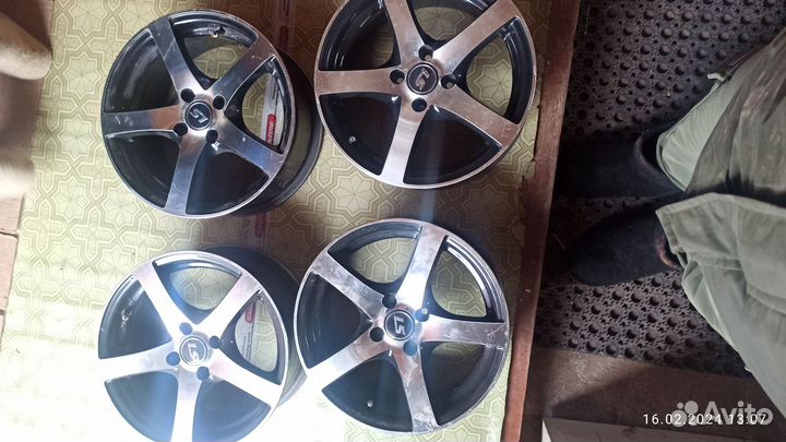 Диски ls 357 бу черные