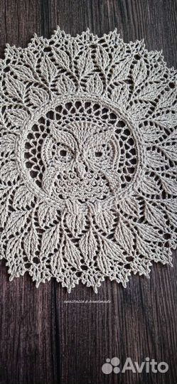 Салфетки для интерьера ручной работы