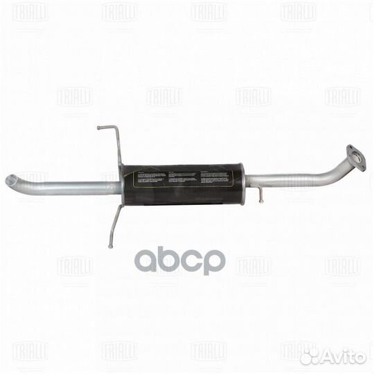 Глушитель chevrolet lacetti 05- седан EMM0507 T