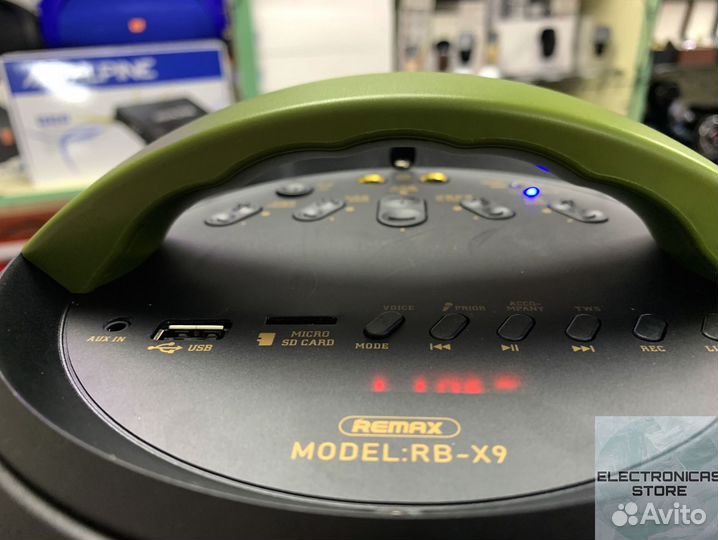 Блютуз Колонка Большая Remax RB-X9 Опт Розница