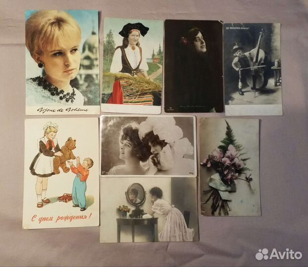 Открытки до 17 г и др Германия СССР Венгрия Рига