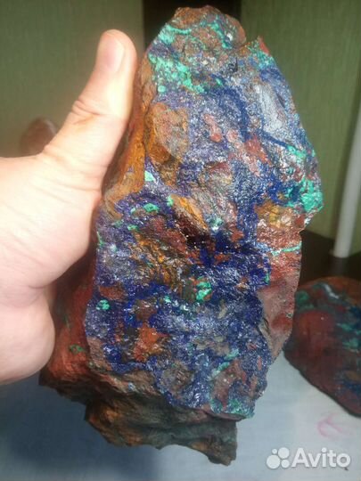 Азурмалахит, Заринит, Малахит