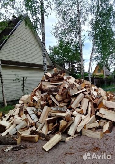 Дрова Береза с доставкой в Выборге