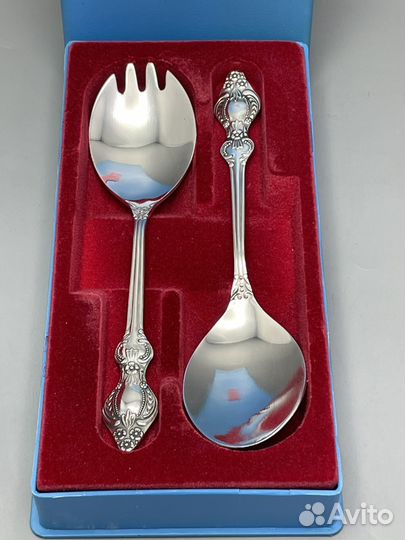 Сервировочный набор СССР мельхиор