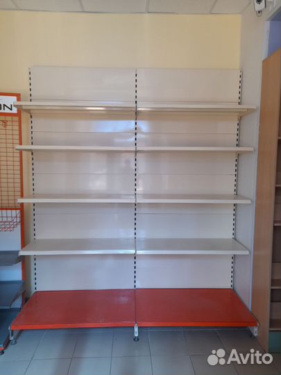 Полки стеллажи деревянные для магазина