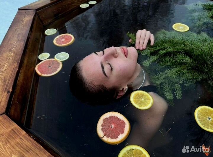 Банный чан/Купель.Уличная баня