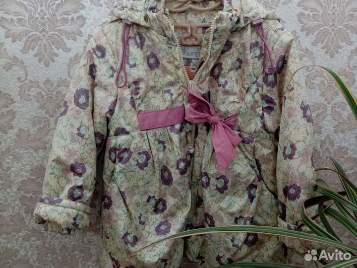 Демисезонный костюм для девочки 104