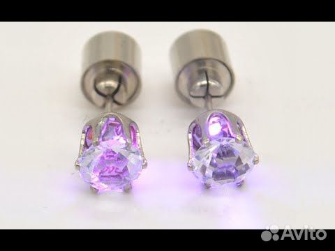 Светящиеся сережки