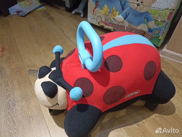 Игрушка каталка с ручкой