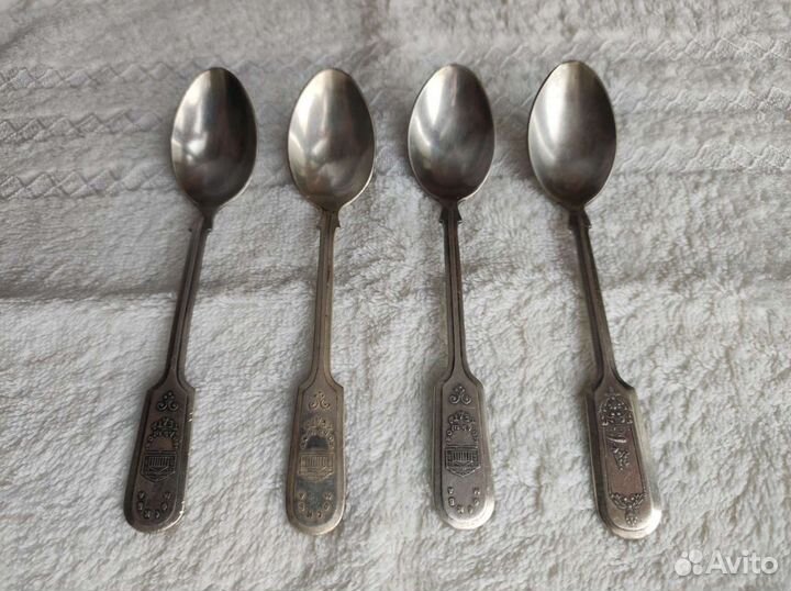 Мельхиоровые чайные ложки Большой театр