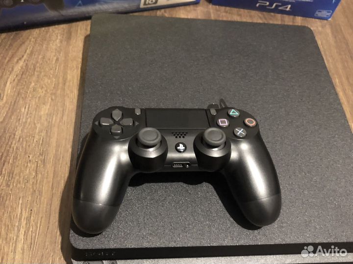 Игровая приставка ps4 slim 1tb