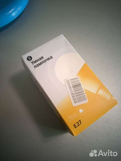 Умная лампочка Яндекс е27