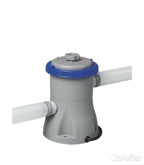 Надувной бассейн с насосм новый