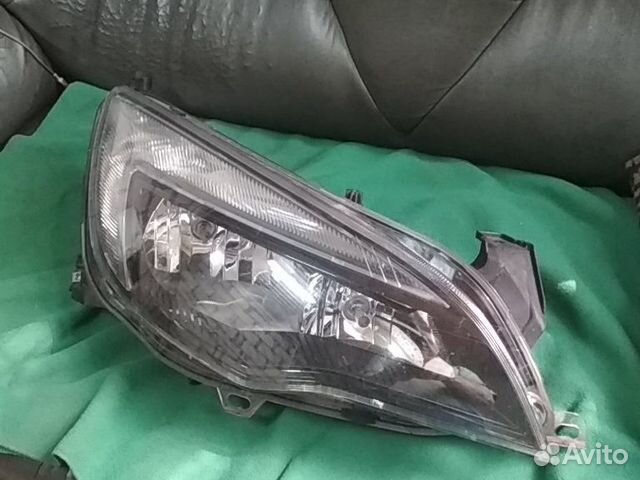 Фара правая астраj черная