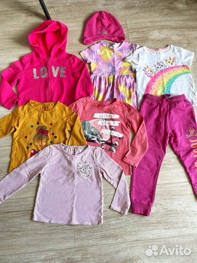 Пакет одежды для девочки 110
