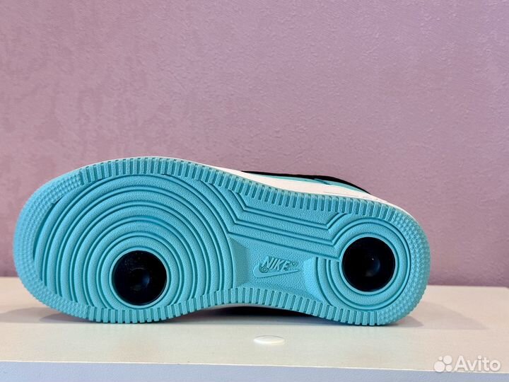 Кроссовки детские nike air force 1 tiffany