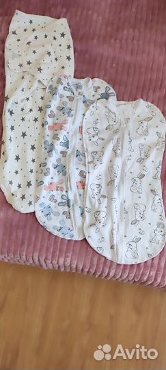 Пеленка кокон для новорожденных, новые