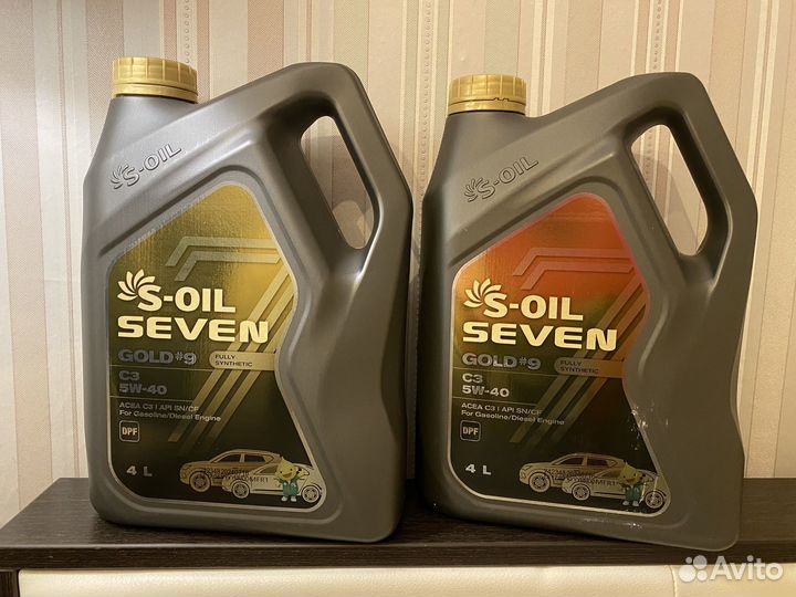 Моторное масло S-OIL 5w40