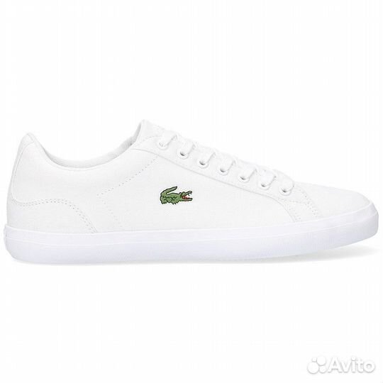 Новые кеды Lacoste мужские оригинал 40.5 белые