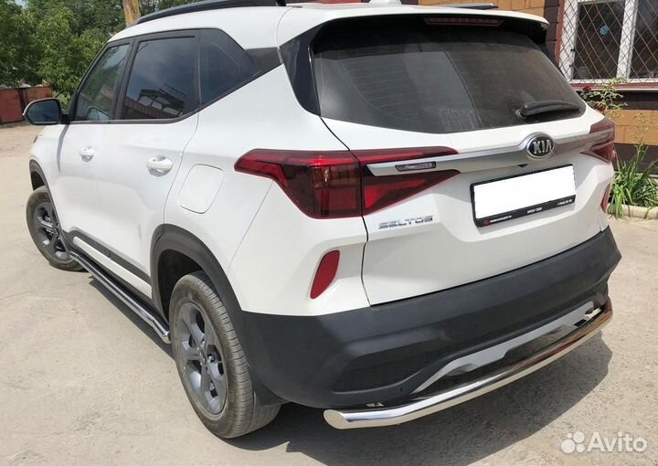 Защита бампера заднего KIA Seltos 2020+