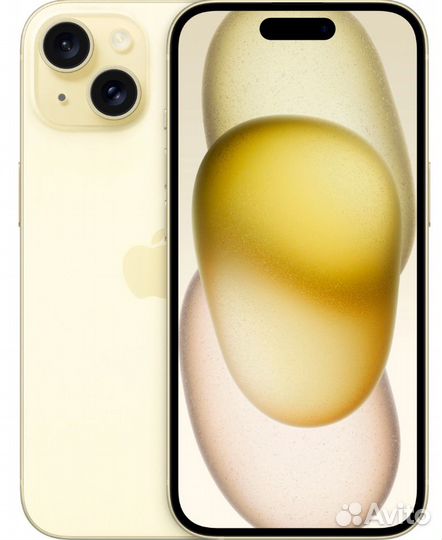 iPhone 15 Plus 256 гб, nano SIM + eSim, Yellow